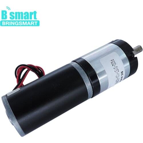BringSmart PG32-3157 Micro Planetary Gearbox Electric Motor 12V 24V Brush Reductio DC Motor 80rpm For Home Appliance