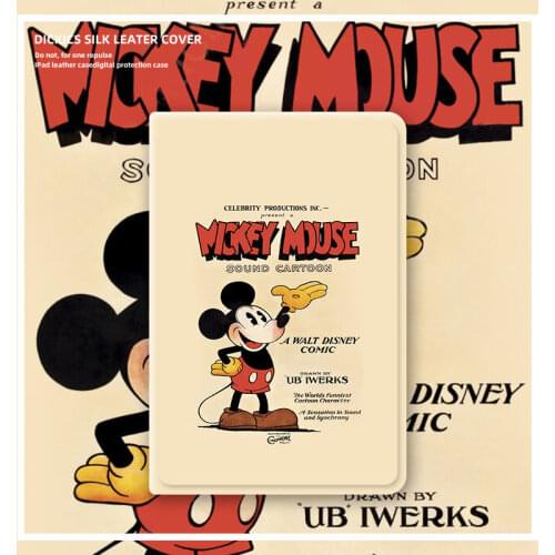 Disney Mickey TPU Cover with Support Frame for IPad 10.2 2019 IPad 2 3 4 9.7 2017 2018 IPad Air 2 9.7 TPU Case