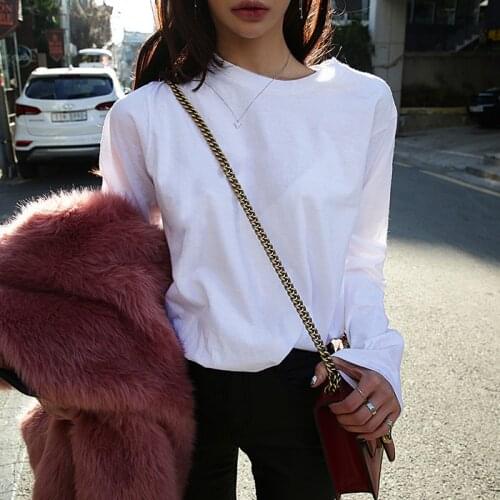 Cheap wholesale 2018 new Spring summer Hot selling womens fashion casual t shirt lady beautiful nice Tops G73