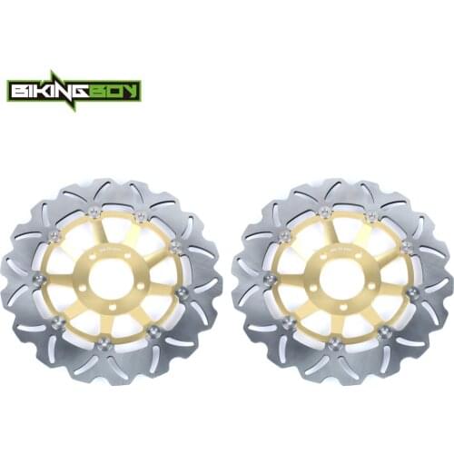 BIKINGBOY Front Brake Discs Disks Rotors GSF 600 Bandit / S 95-04 GSF 400 91-94 GSX 400 Impulse 94-96 99 05 RF 400 R 93 94 95 96