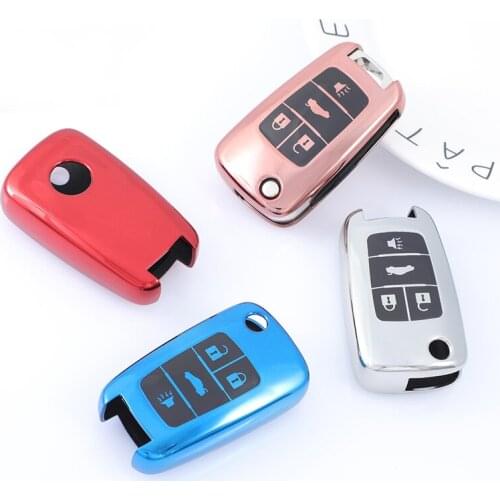 For Chevrolet VAUXHALL OPEL Insignia Astra J Zafira C Mokka For Buick Accessories Wear-resistant New Soft TPU Car Key Case Cover