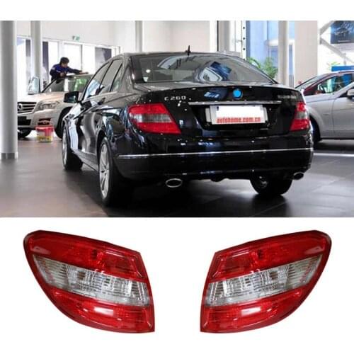 For Mercedes-Benz C-Class C180 C200 C250 C260C300 tail light assembly brake light turn signal headlight cover shell assembly