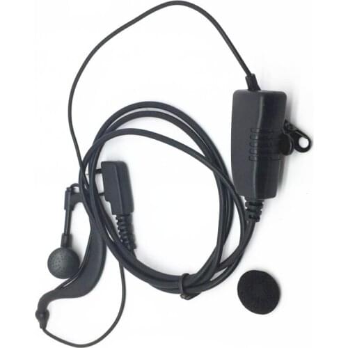 Walkie-Talkie Curved Headphones for TK2107 TK3107 TK278 BAOFENG UV-5R UV-82 Puxing PX-888K KG-UVD1P Wouxun TYT