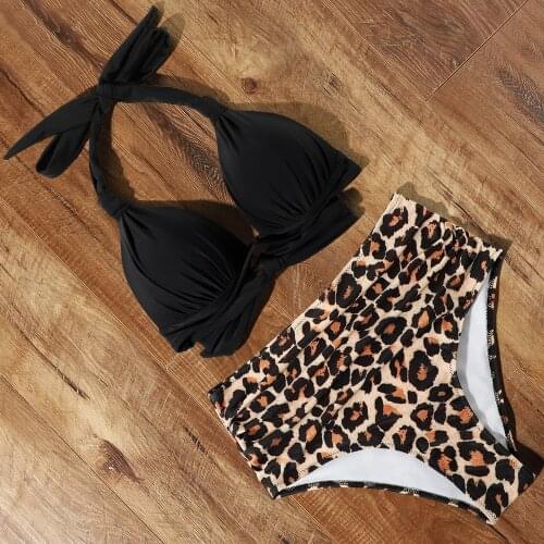 MOSHENGQI Halter Swimwear