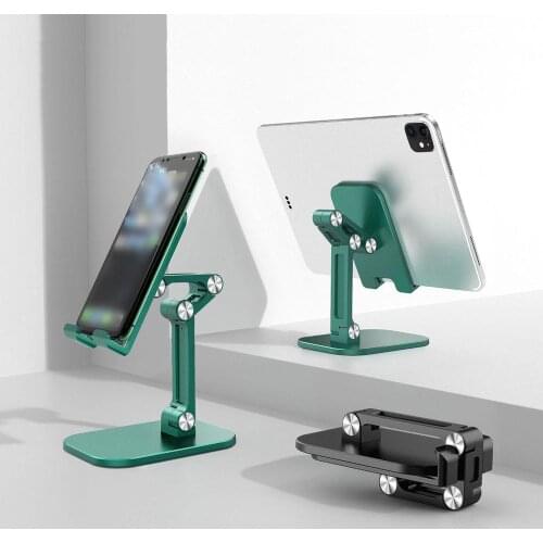 Low price Live Broadcasting Phone Bracket Tablet Desktop Mobile Stand Multi-function Foldable Universal Mobile Phone Stand