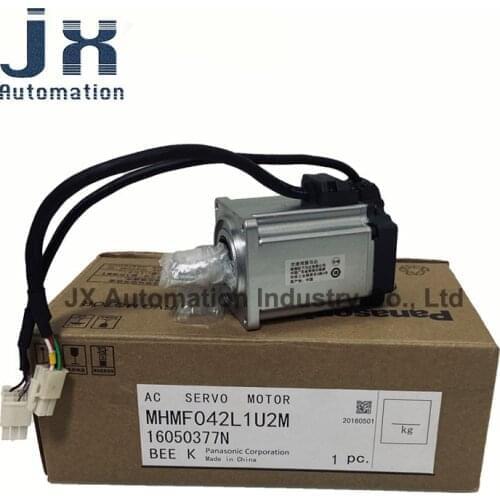 Original Panasonic A6 Series 400W AC Servo Motor Drive MHMF042L1U2M