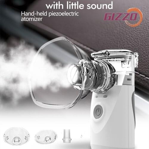GIZZO Rechargeable Nebulizer Adult Child Respirador Portatil Hand-Held Atomizer Inhaler New inhaler Portable Atomizer