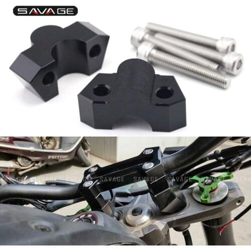 Motorcycle Handlebar Risers For KAWASAKI Z800 Z 800 2013-2016 Z250 2012-2013 Z300 2014 Motorcycle Accessories Front 20mm Riser