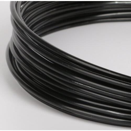 New 1/1.5/2/2.5/5mm Soft Black Aluminium Wire Beading Wire For Bracelet Necklace Jewelry Making DIY Jewelry Craft Accessories