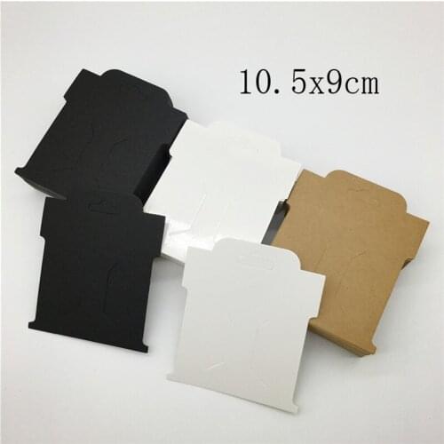 10.5x9cm DIY Blank Hair Claw/Barrette Products Packing Card Paper Hair Clip Display Cards 50Pcs Per Lot
