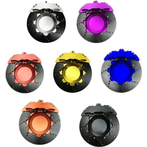 SPSLD Aluminum racing car design and brake pliers ashtray rotary cigarette ashtray, indoor and outdoor use