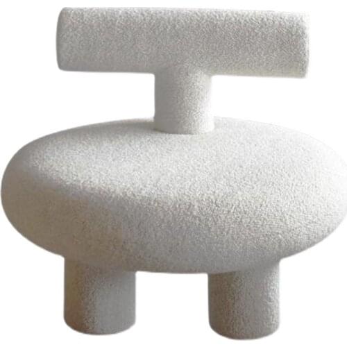 Sofa chair small apartment living room shoe changing stool bedroom back chair photographer chair creative stool