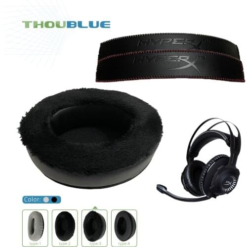 THOUBLUE Replacement Ear Pad For HyperX Cloud Revolver Revolver S Earphone Memory Foam Cover Headphone