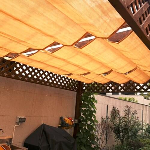 180 gsm PU Coated Polyester Fabric for Making Waterproof Sun Shade Sail