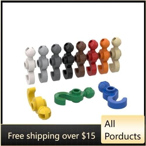 10PCS High-Tech Assemble Particle 30395 Small Spherical Hook Building Blocks Kit Part Idea DIY Toys For Children Birthday Gifts
