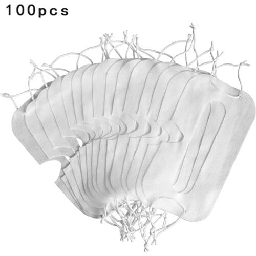 100PCS/BAG White Non-woven Fabrics Eye Pads Disposable Sanitary Eye Patch Facial Mask for HTC Vive PlayStation 3D Virtual
