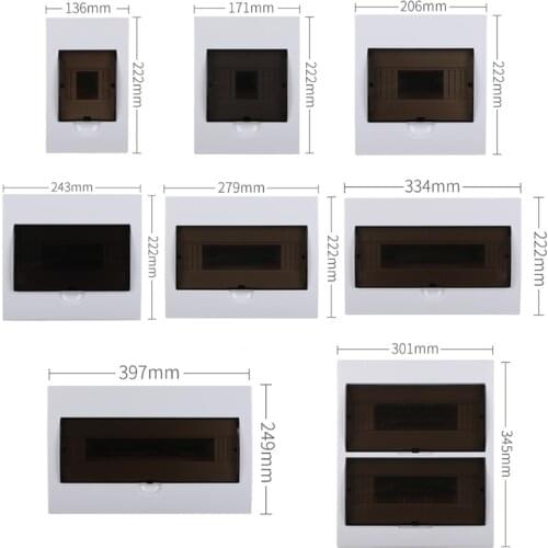 4-24)Outdoor waterproof power box, IP65 ABS plastic electrical control box, DIY indoor wire connection box