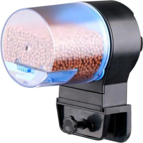 SUNSUN aquarium Turtle pool automatic fish feeder Dry batteries Automatic feeder for fish 3V 12-24 hours of automatic feeding