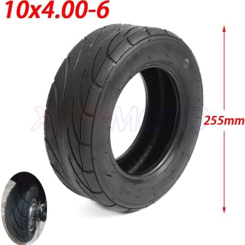 10X4.00-6 Tire Tubeless Vacuum Tyre for Electric Balancing Car Scooter 10*4.00-6 Thick Rubber Tyre for Mini Motorcycle Road tire
