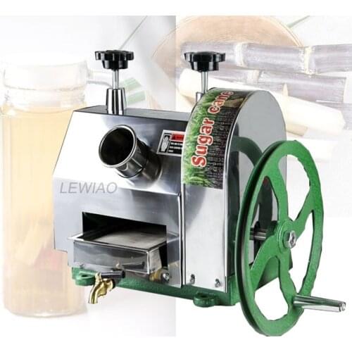 Household Stainless Steel Hand-Cranked Sugarcane Juicer