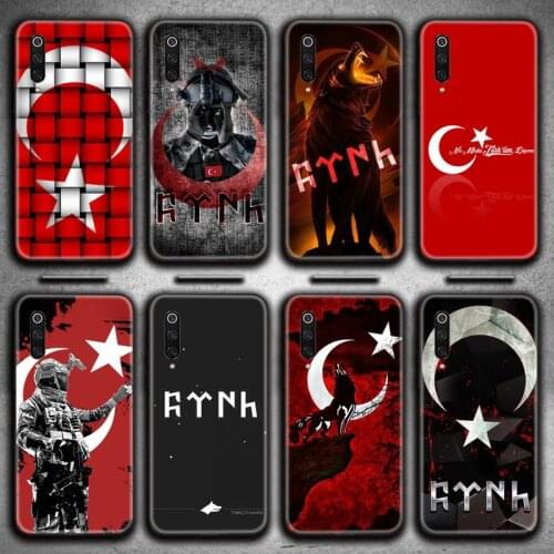 HOTCASHOP Republic Of Turkey Flag Phone Case for Xiaomi Mi Note 10 Lite Mi 9T Pro xiaomi 10 10 CC9 Pro