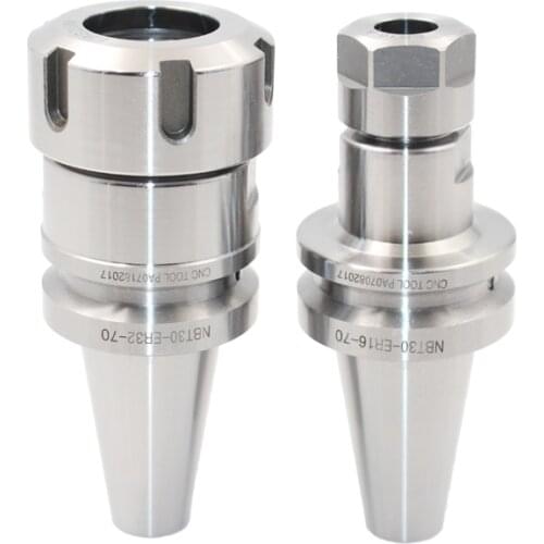 NBT30 ER16 ER20 ER25 ER32 Chuck tool holder Without Keyway for BT30 Spindle CNC machine milling