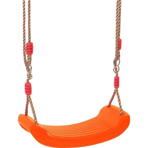 Baby Childrens Toys Indoor Outdoor Garden Swing Seat U-shaped Adjustable Rope Plastic Candy Color Indoor Sports High Quality