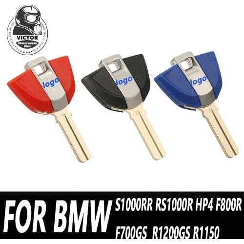 For BMW F650GS F800GS S1000RR F650 F800 R1200 R1150 R ST GS RT ST F800 K1200R K1300GT Brand New Key Motorcycle Uncut Blank Key