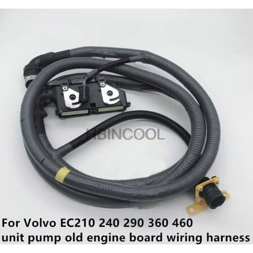 For Volvo EC210 240 290 360 460 unit pump old engine board wiring harness high quality excavator accessories free mail