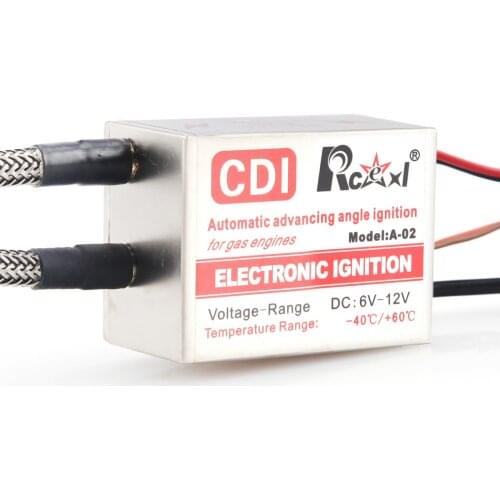 RCEXL LV Type Twin Ignition CDI for NGK- ME-8 1/4 -32 120 Degree