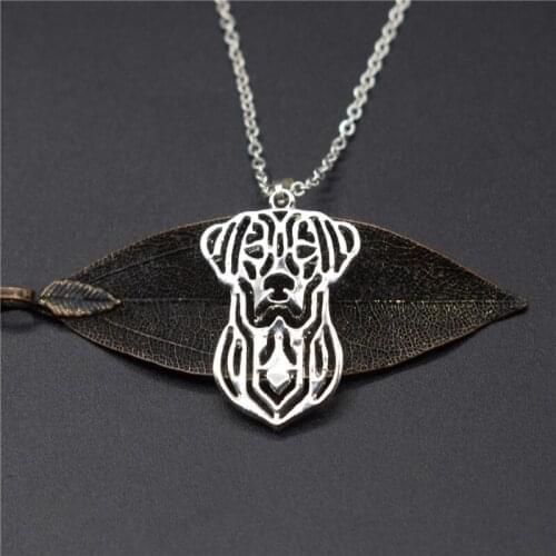 Elfin Trendy Labrador Retriever Necklaces Gold Color Silver Color Labrador Retriever Jewellery Pendant Necklaces