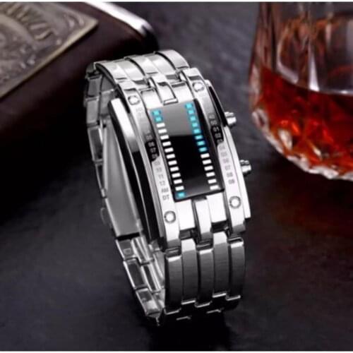Silver Color Men 'S Wristwatch Clock S4420 Sports Design Men 'S Wrist watch Your Partner For A Very Nice Gift Clock
