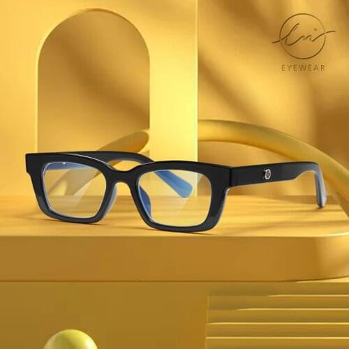 LM DESIGN Classic Fashion Square Ray Blue Light Blocking Glasses For Men Women Anti-Blue Light Gaming Computer Glasses lunettes