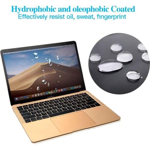 Laptop Film for Apple Macbook Air 13" A2337 (M1) 2020 /Air 13" A1932 /A2179 Touch ID Full Coverage Dustproof Protective Film