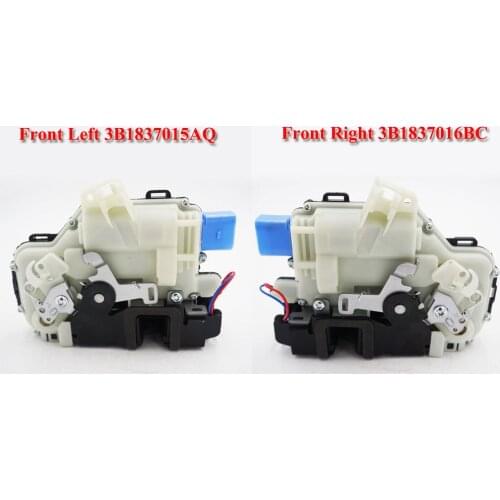 2pc /pair FRONT Door Lock actuator FOR VW NEW BEETLE POLO 9N TRANSPORTER t5 SKODA FABIA ROOMSTER SUPERB SEAT CORDOBA (6L) IBIZA