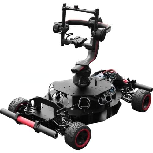 Extended Four-Wheel Drive All-Terrain Shooting Car Equipped With Film 2 Professional Video Camera Sy Mx4l