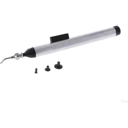 New Hand Tool Vacuum Suction Pen IC BGA Accessories Puller Picker 3 Suctions Header