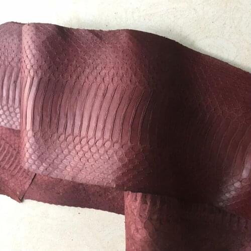 WS020 Deep Red Skin for Leather Craft