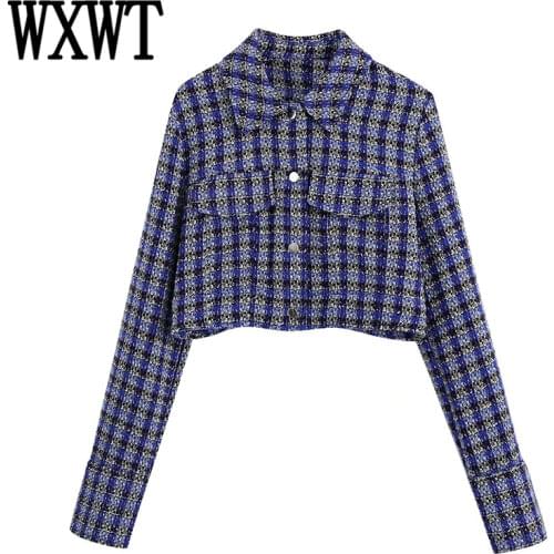 Женские короткие куртки WXWT China At AliExpress