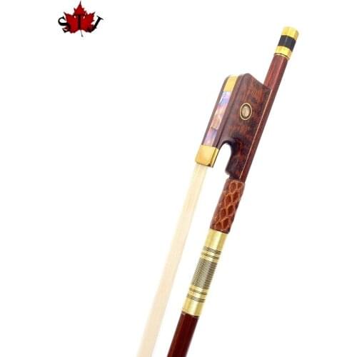 1pcs balance Professional letterwood 28 5/8" viola bow,Copper Mounted