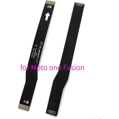 10PCS For Motorola Moto One Fusion Plus Main Board Motherboard Connect LCD Display USB Charging Mainboard Flex Cable