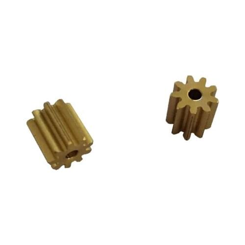 5pcs 0.6 module 9-gear metal gear Motor gear FC280 motor gear