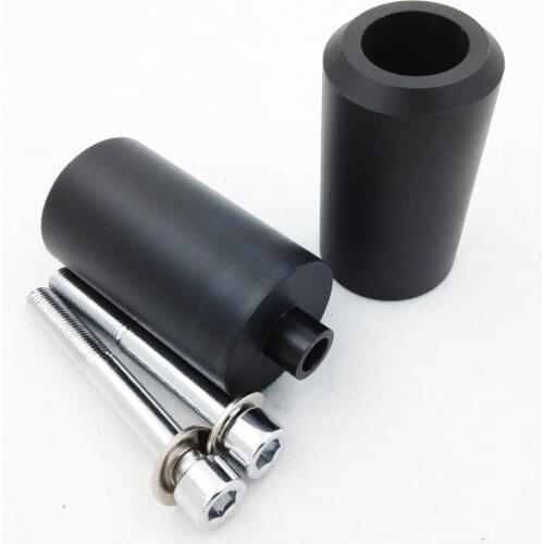 Aftermarket Free Shipping Motorcycle Parts No Cut Frame Slider Protector For Yamaha 1996-2007 YZF 600R Thundercat BLACK