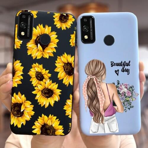 For Samsung Galaxy M21 M31 M51 Case M21s M31s M30s Soft Silicone Cute Sunflower Cartoon Phone Cases For Samsung M51 M 21 s Cover
