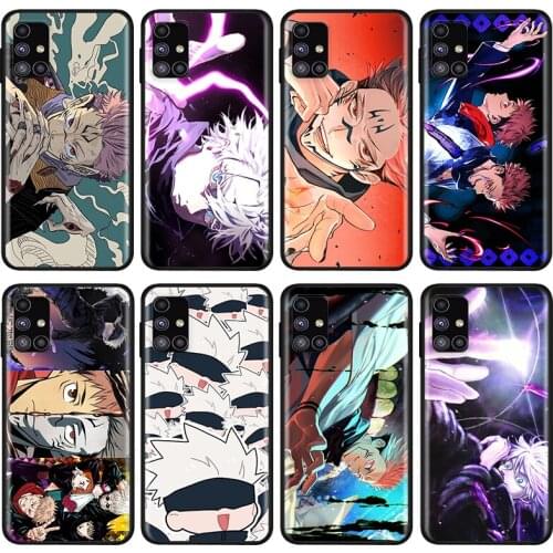 Jujutsu Anime Kaisen For Samsung Note 20 10 8 9 M02 M31 S M60S M40 M30 M21 M20 M10S F62 M01 Ultra Pro Plus Phone Case