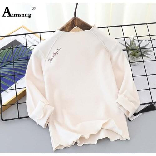 Long Sleeve Children T-shirt Cotton Tops Unisex Boys Girls Fashion Ripped Tees Shirt Kids Clothing 2021 Autumn Casual Pullovers