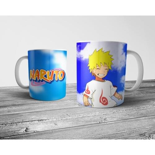 Pixxa Naruto Mug Cup Model 6 - Milk Coffee Tea Cup Porcelain Gift