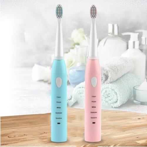Powerful Ultrasonic Sonic Electric Toothbrush USB Charge Rechargeable Tooth Brushes Washable Electronic Whitening Teeth Brush