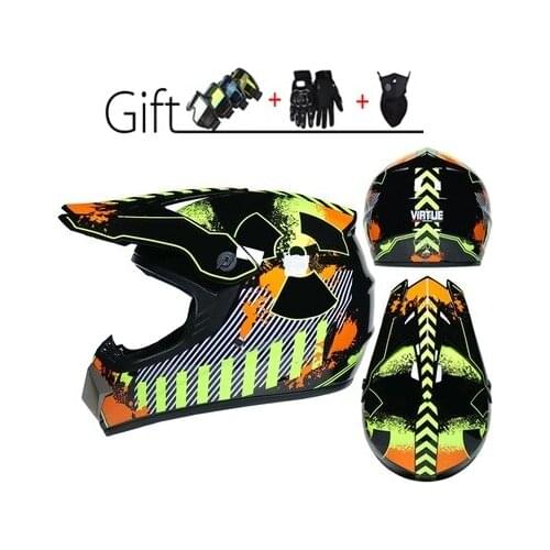 Motorcycles Protective Cross Country Helmet Off Road Motocross Helmet Bicycle Racing Motocross Downhill Bike Helmet 1Kg Unisex