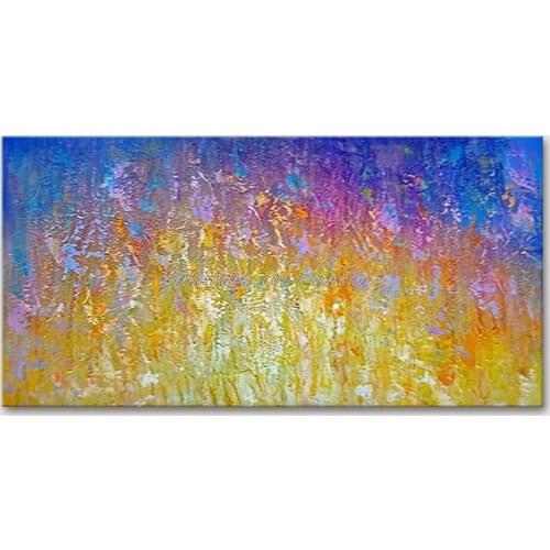 Mintura Wall Picture for Living Room Oil Paintings on Canvas Hand Painted The Grainy Picture Hotel Decoration Wall Art No Framed